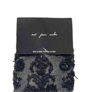 Urban Outfitters Baroque Garland Knee-High Sock, Black Multi